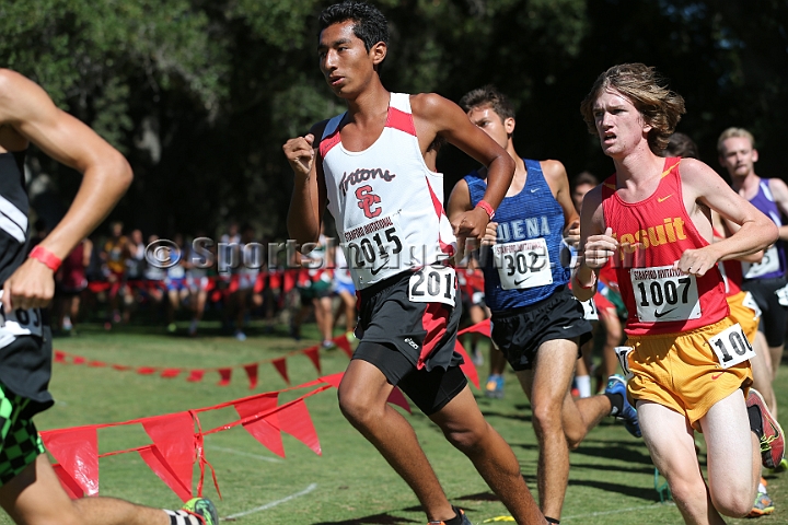 2015SIxcHSSeeded-072.JPG - 2015 Stanford Cross Country Invitational, September 26, Stanford Golf Course, Stanford, California.